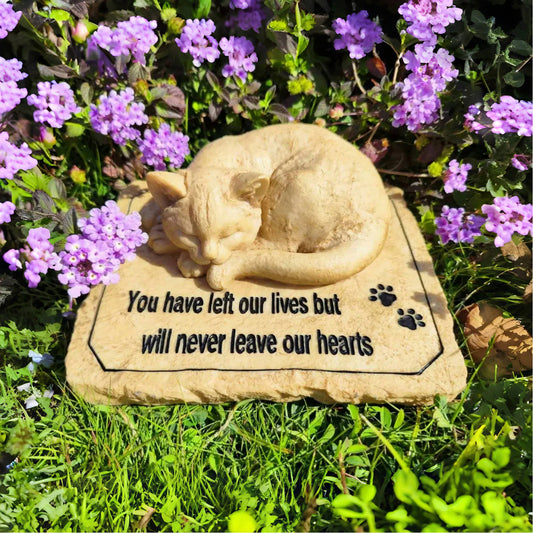 Personalized Cat Memorial Stone