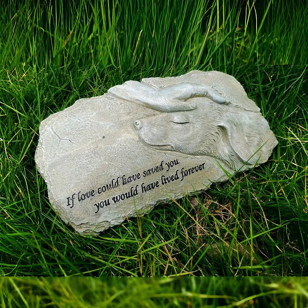 Personalized Forever Paws Pet Memorial Stone