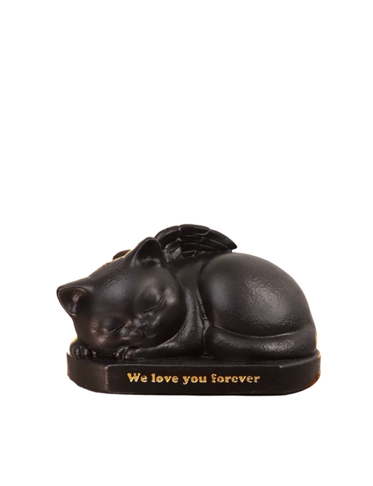 Eternal Rest Angel Cat Urn