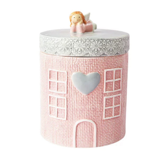 Angelic Knitted Memories Ceramic Pet Urn