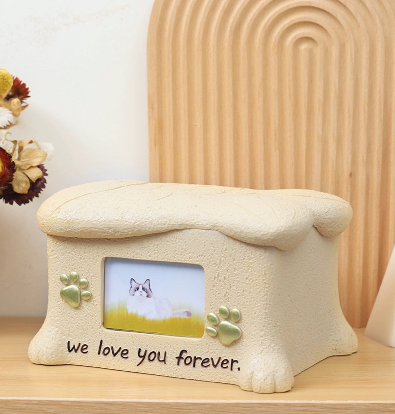 Forever Love Fish-Shaped Pet Urn