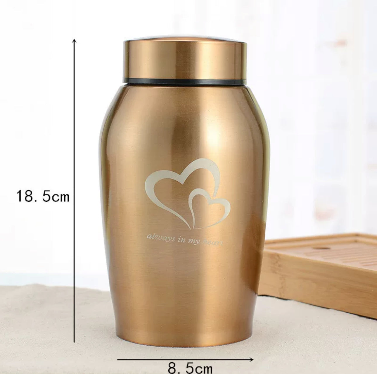 High-Quality Stainless Steel Pet Urn