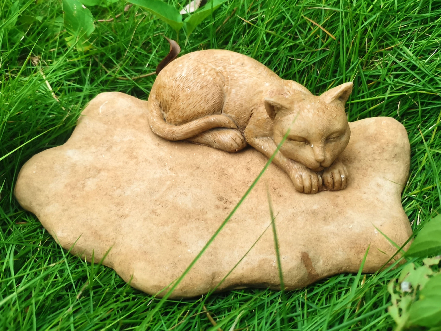 Personalized Forever Rest Cat Memorial Stone