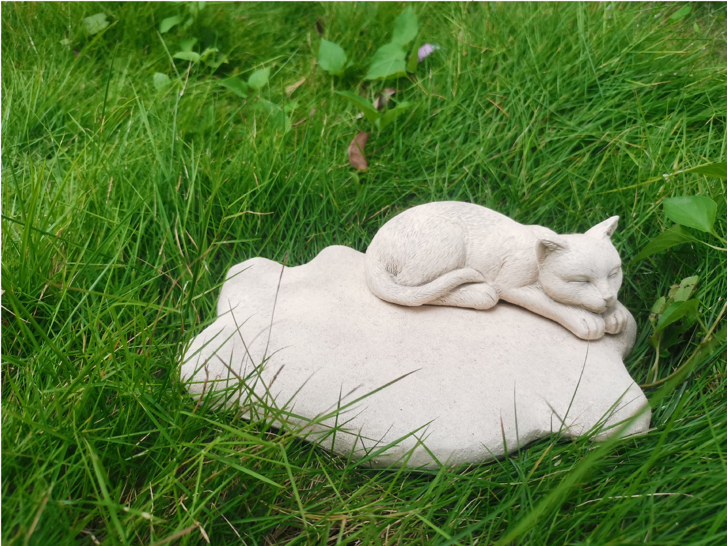 Personalized Forever Rest Cat Memorial Stone