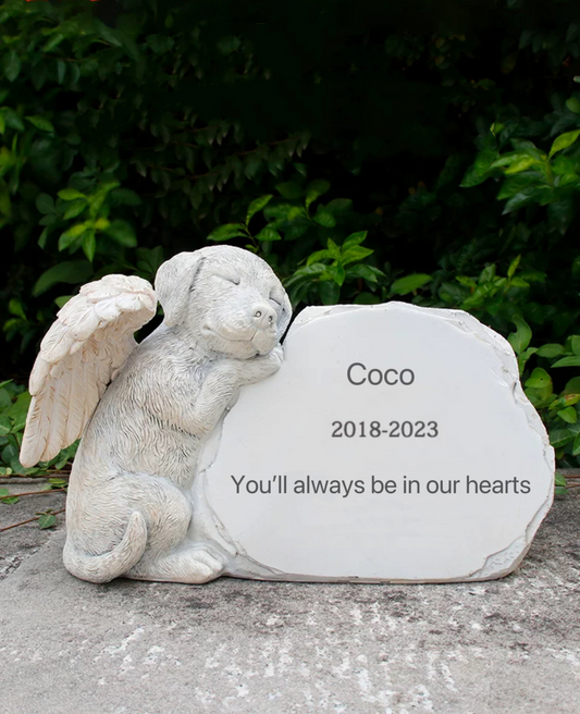 Angelic Pet Memorial Stone