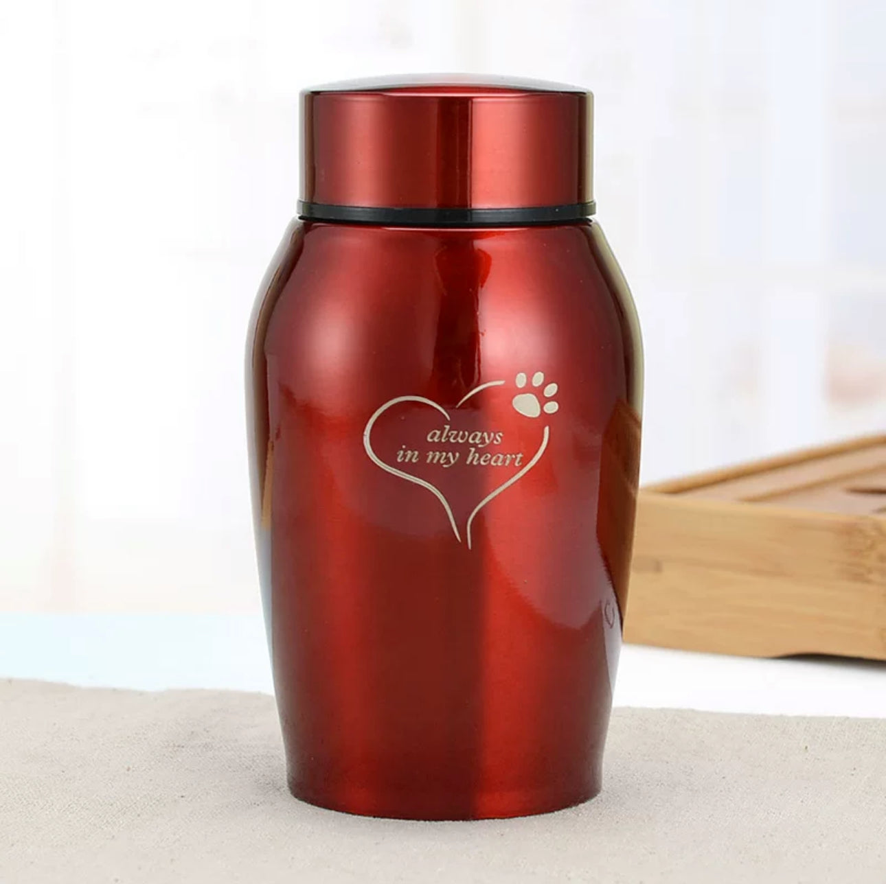 High-Quality Stainless Steel Pet Urn