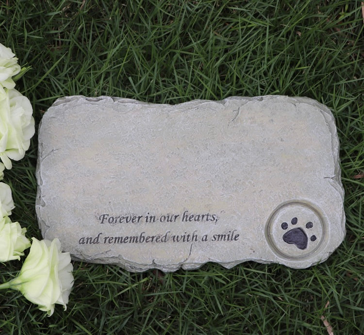 Personalized Engraved Pet Memorial Stone