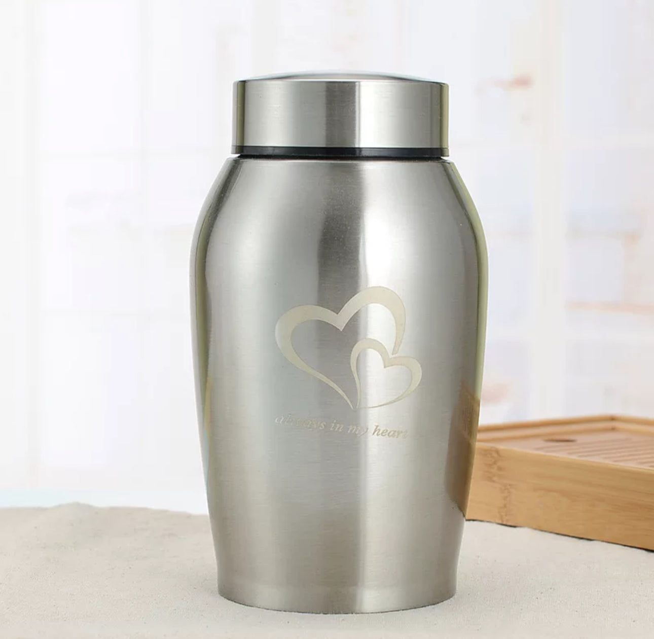 High-Quality Stainless Steel Pet Urn