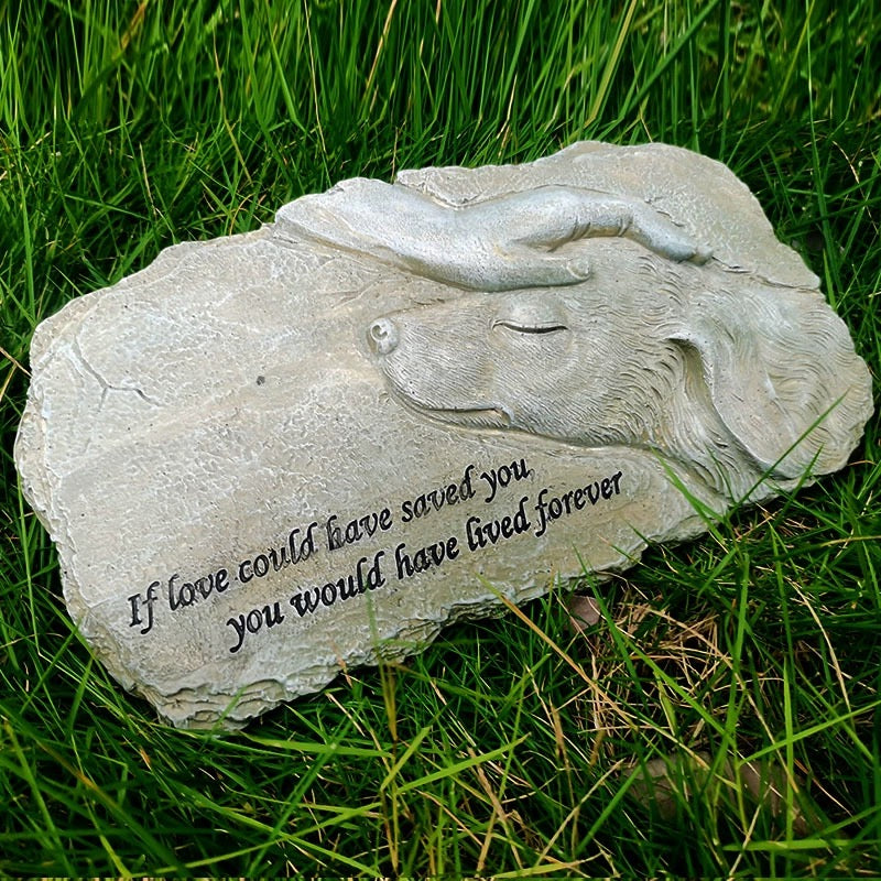 Personalized Forever Paws Pet Memorial Stone